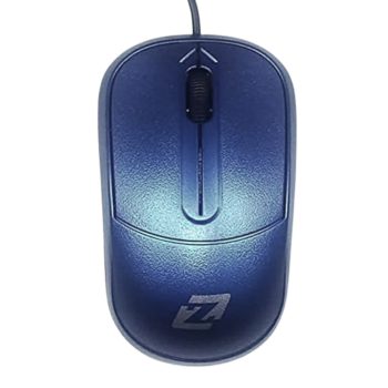 ZERO Optical Mouse for PC & Laptop (Blue) ZR400