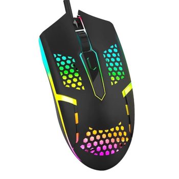 Zero ZR-1710 Wired Gaming Mouse with RGB Lighting Black