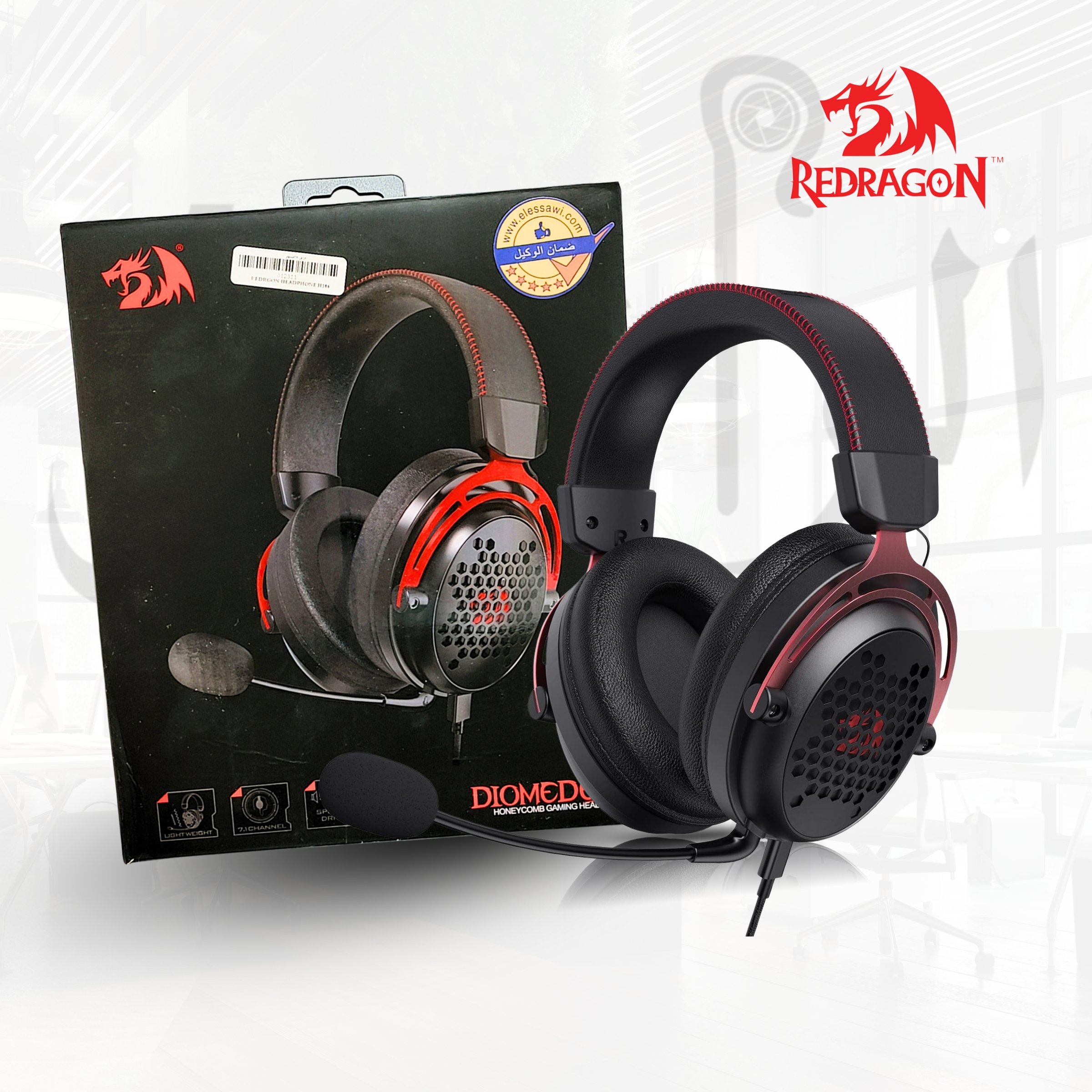 redragon headphone H386