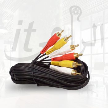 CABLE AUDIO 3*3 BLACK ZERO